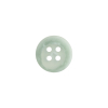 Transparent and Peridot Swirl 4-Hole Low Convex Button - 20L/12.5mm - Detail | Mood Fabrics