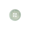 Transparent and Peridot Swirl 4-Hole Low Convex Button - 24L/15mm - Detail | Mood Fabrics