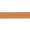 Neon Orange Foldover Elastic - 0.375 - Detail | Mood Fabrics
