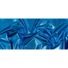 Curitiba Turquoise All-Over Foil Faux Leather Spandex - Full | Mood Fabrics