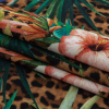 Ravello Foliage and Fauna Mercerized Organic Egyptian Cotton Shirting - Folded | Mood Fabrics