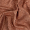 Toledo Heathered Cinnamon Cotton, Tencel and Linen Blended Woven | Mood Fabrics