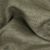Toledo Heathered Olive Cotton, Tencel and Linen Blended Woven - Detail | Mood Fabrics