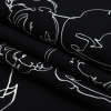 Mood Exclusive Black Candid Countenance Cotton Poplin - Folded | Mood Fabrics