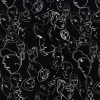 Mood Exclusive Black Candid Countenance Cotton Poplin | Mood Fabrics