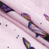 Mood Exclusive Lilac Lepidopterist's Delight Rayon Leafy Jacquard - Folded | Mood Fabrics