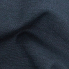 Dark Navy Stretch Cotton Twill - Detail | Mood Fabrics