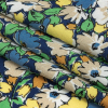 Mood Exclusive Mazarine Blue Butterfly's Home Viscose Twill - Folded | Mood Fabrics