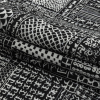Mood Exclusive Black Inkpen Zen Lightweight Viscose-Linen Woven - Folded | Mood Fabrics