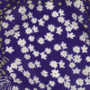 Mood Exclusive Purple Fields of Fancy Gauzy Wrinkled Rayon Woven - Detail | Mood Fabrics