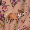 Mood Exclusive Blush Wildwood Enchantments Viscose Twill - Detail | Mood Fabrics