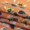 Mood Exclusive Peach Wide Open Cotton Poplin - Folded | Mood Fabrics