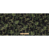 Mood Exclusive Black Heart of Palm Stretch Cotton Sateen - Full | Mood Fabrics
