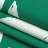 Mood Exclusive Emerald Amaryllis Revelation Stretch Cotton Woven - Folded | Mood Fabrics