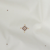 Mood Exclusive Off-White Dainty Details Stretch Cotton Poplin - Detail | Mood Fabrics