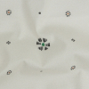 Mood Exclusive Off-White Wisps of Wonder Stretch Cotton Poplin - Detail | Mood Fabrics