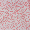 Mood Exclusive Cherry Pink Snowflake Blossoms Swiss Dot | Mood Fabrics