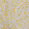 Mood Exclusive Yellow Branching Elegance Swiss Dot - Detail | Mood Fabrics