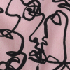 Mood Exclusive Pink Emotional Illusions Cotton Poplin - Detail | Mood Fabrics