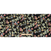 Mood Exclusive Black Hibiscus Haven Cotton Voile - Full | Mood Fabrics