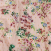 Mood Exclusive Baby Pink Mason Jar Joy Metallic Cotton Voile | Mood Fabrics