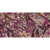 Metallic Purple and Gold Abstract Luxury Burnout Brocade - Full | Mood Fabrics
