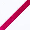 1/2 Fuchsia Single Face Satin Ribbon - Detail | Mood Fabrics