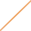1/4 Tangerine Single Face Satin Ribbon | Mood Fabrics