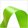 1.5 Apple Green Single Face Satin Ribbon - Detail | Mood Fabrics