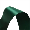 Green Double Face Satin Ribbon - Detail | Mood Fabrics