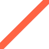 Neon Orange Grosgrain Ribbon - Detail | Mood Fabrics