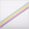 Pastel Combo Striped Grosgrain Ribbon | Mood Fabrics