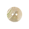 Imported Mother of Pearl 2-Hole Laser Cut Shell Button - 36L/23mm - Detail | Mood Fabrics