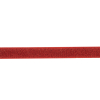Candy Apple Red and Ruby Glitter Velvet Trim - 0.375 - Detail | Mood Fabrics