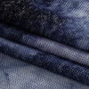 Navy Cirrus Clouds Tie Dye Sweater Knit - Folded | Mood Fabrics