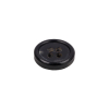 Black Horn Blazer Button - 24L/15mm - Folded | Mood Fabrics