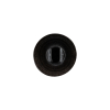 Black Rainbow Glitter Translucent Shank Back Button - 24L/15mm - Detail | Mood Fabrics
