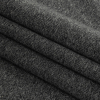 Helmut Lang Heathered Gray 1x1 Tubular Cotton Ribbed Knit - Folded | Mood Fabrics