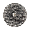 Vintage Swarovski Pearl, Crystal Rhinestones and Silver Metal Shank Back Button - 54L/34mm - Detail | Mood Fabrics