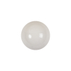 Vintage White Glass Shank Back Ball Button - 25L/16mm | Mood Fabrics