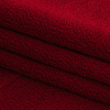 Red Radiant Rayon French Terry - Folded | Mood Fabrics
