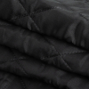 Theory Black Diamond Quilted Coating - Folded | Mood Fabrics