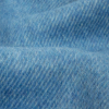 Powder Blue Twill Wool and Cashmere Double Cloth - Detail | Mood Fabrics