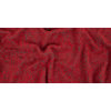 Dusty Red and Mulch Swirls Chunky Wool Knit - Full | Mood Fabrics