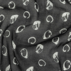 Black and White Abstract Hand Cuffs Cotton Voile | Mood Fabrics