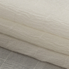 Famous Australian Designer Sugar Swizzle Crinkled Silk Crepe with Tonal Woven Stripes - Folded | Mood Fabrics