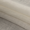 Famous Australian Designer Egret Lightweight Linen Poplin - Folded | Mood Fabrics