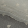 Famous Australian Designer Tofu Embroidered Dots Crinkled Silk Chiffon - Folded | Mood Fabrics