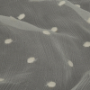 Famous Australian Designer Tofu Embroidered Dots Crinkled Silk Chiffon - Detail | Mood Fabrics