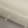 Famous Australian Designer Ivory Embroidered Dots Viscose Georgette - Folded | Mood Fabrics